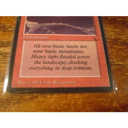 Magic The Gathering, MTG, 1-Cards, 1994, BLOOD MOON, ex/nm, RARE