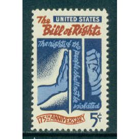 1312 5c Bill of Rights Fine MNH MA0369