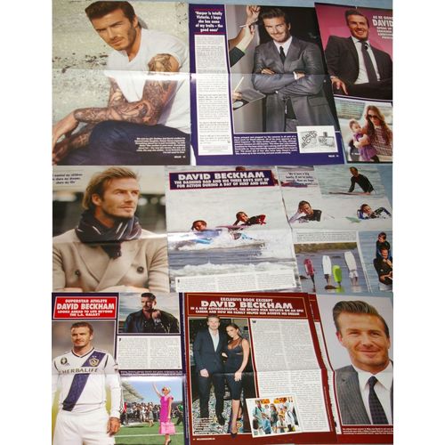 DAVID BECKHAM 149x Clippings