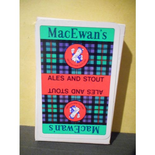 MacEwan's Ales and Stout Vintage Playing Cards,Scottish & Newcastle Breweries