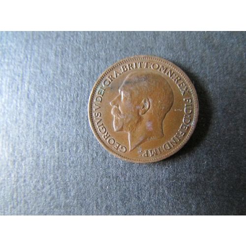 1920 GEORGE V FARTHING FREE POST. AAS