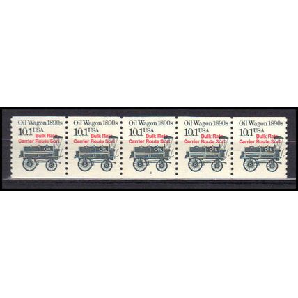 2130a 10.1c Oil Wagon Fine MNH Dry Gum PNC 2/5 Red AA0422