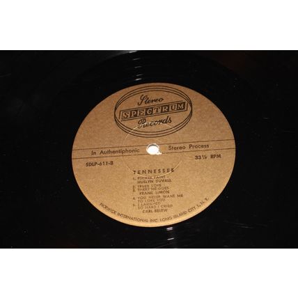 TENNESSEE STARRING CARL PERKINS-Various Artists LP STEREO Carl Belew
