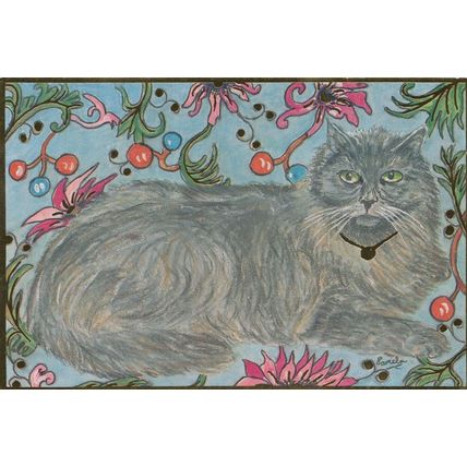 Norwegian Norway Forest Cat Limited Edition of 500 Cats Postcard