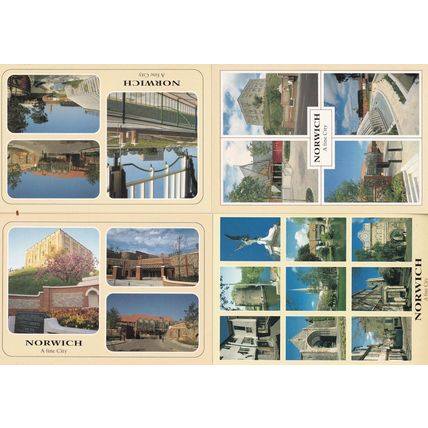 Norwich Castle Mall 4x Postcard s