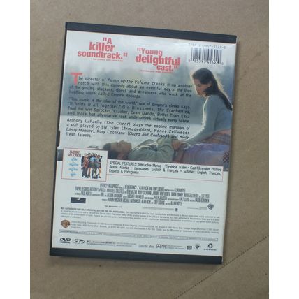 Empire Records DVD 1995 Widescreen Liv Tyler Rare Snapcase DVD