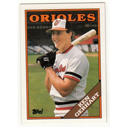 1988 Topps baseball card 271 Ken Gerhart