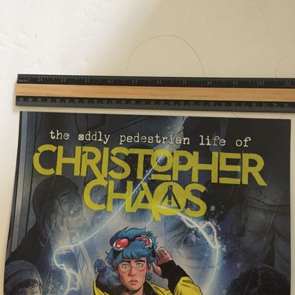 Dark Horse Christopher Chaos / Blue Book Folded Couble Sided 11'' x 17'' Poster