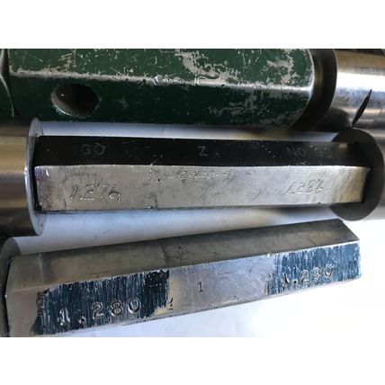 lot 3 THE PIPE MACHINERY GO NO GO PLUG GAGE NOGO 1.276 1.286 1.293 1.280,AD