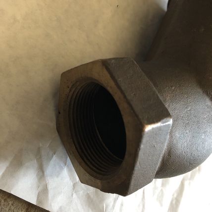 UNITED BRASS works 1-1/2" BOILER Y BLOW DOWN VALVE 200 RANDLEMAN N.C,gate,AL
