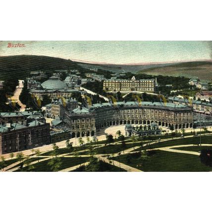 Buxton, Derbyshire, Postcard, 1906