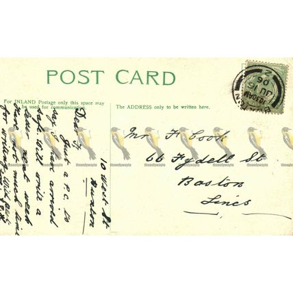 Buxton, Derbyshire, Postcard, 1906