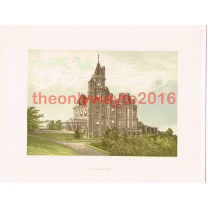 Normanhurst, Nr Battle, Sussex, England, Book Illustration, c1880