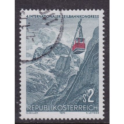 Austria 1975 Gosaukamm Cable Way 2s Fine Used SG 1737 VGC