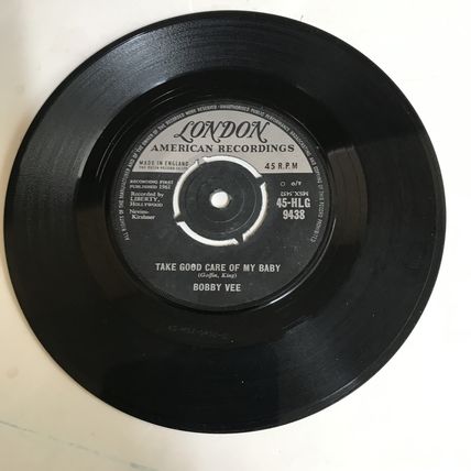 BOBBY VEE - Take good care of my baby - Bashful bob - HLG 9438