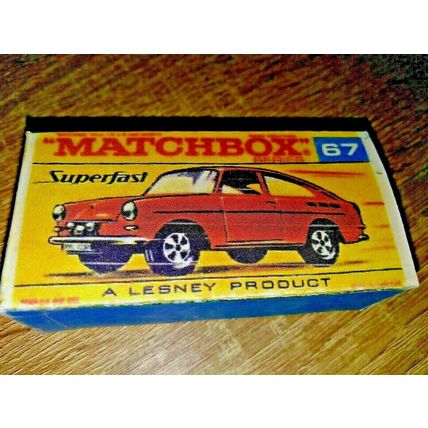 Matchbox - No67 VW1500TL SF Replica Box