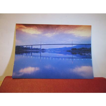 THE ERSKINE BRIDGE, DUMBARTONSHIRE, RENFREWSHIRE, SCOTLAND unused postcard, =