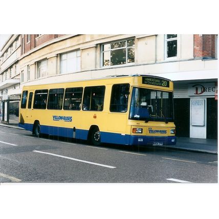 Colour Photograph of Yellow Buses Ltd. - N464 TPR ex. Bournemouth Corporation