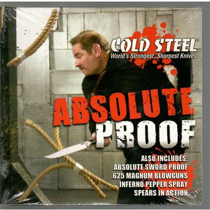 DVD - Cold Steel High Performance Knives promotional DVD - NEW & SEALED