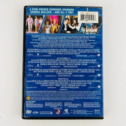 4 Film Favorites: Sandra Bullock Romantic Comedies DVD Set