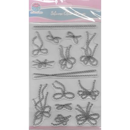 A6 Bow Stamp set. Stamping Cardmaking Scrapbooking Crafts