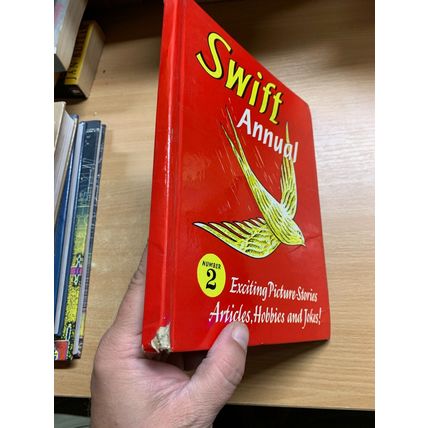 c1955 "SWIFT ANNUAL NUMBER 2" ILLUSTRATED ANNUAL HARDBACK BOOK (P4)
