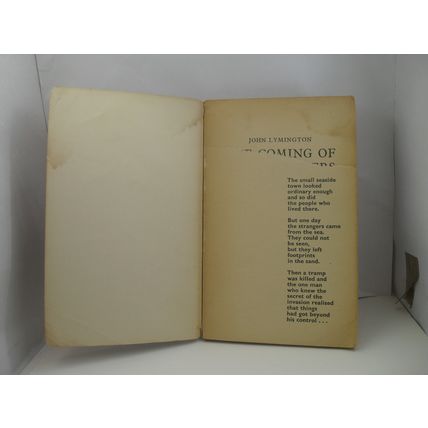 2 John Lymington PBs A Sword Above the Night & The Coming of the Terrans | Poor
