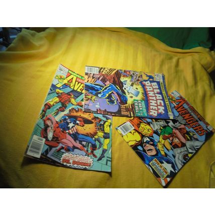 AVENGERS 156, 157 & BLACK PANTHER 11! Bronze Age Greatness!! $35.00 Shipped!!