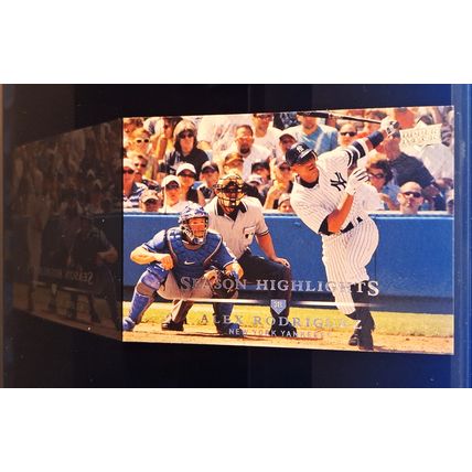 ALEX RODRIGUEZ 2008 UPPER DECK SEASON HIGHLIGHTS BASEBALL CARD #381