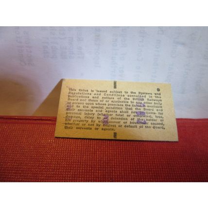 BOURNEMOUTH PLATFORM TICKET 1971 British Rail =