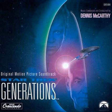 1994’s STAR TREK GENERATIONS original Dennis McCarthy soundtrack CD