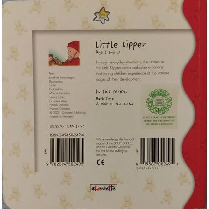CAILLOU A VISIT TO THE DOCTOR ILLUSTRATED BOARD BOOK by JOCELYN SANSCHAGRIN