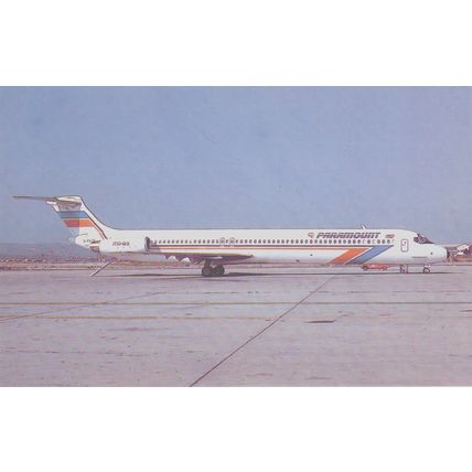 Paramount McDonnell Douglas MD83 Civil Aircraft Postcard (QA295)