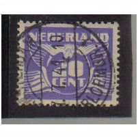 NETHERLANDS 1941 CARRIER PIGEON 20C F/U SG552