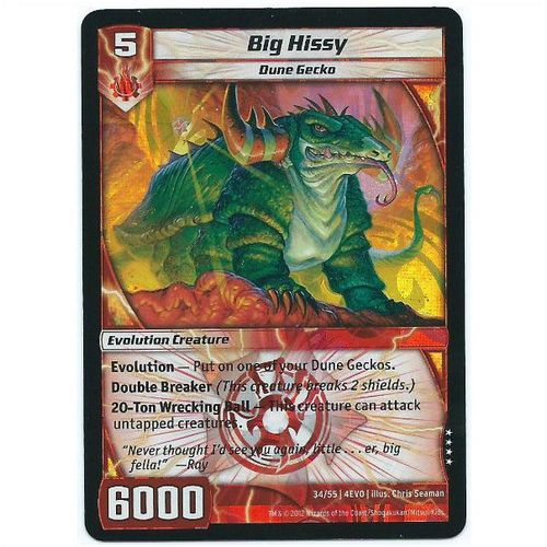 Kaijudo - Evo Fury - 34/55 - Big Hissy
