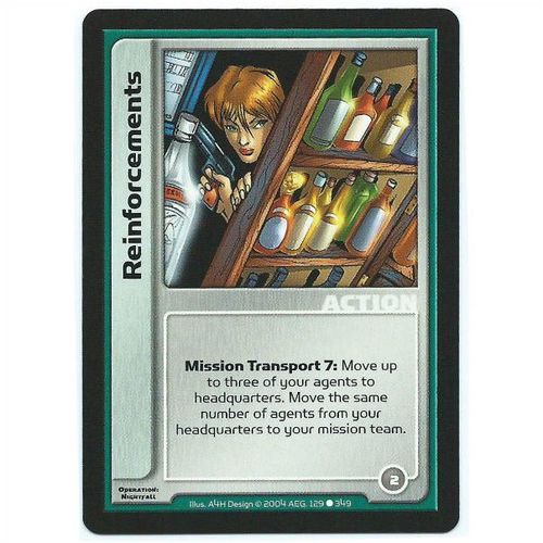 Spycraft CCG Operation Nightfall - 129/349 - Reinforcements