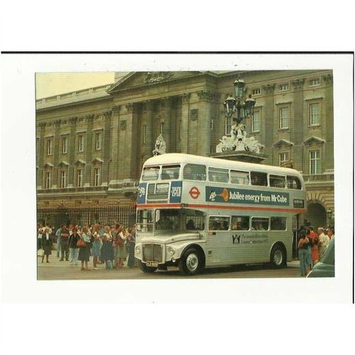 LTM30 LONDON TRANSPORT Queens Silver Jubilee Routemaster Postcard by LT Museum