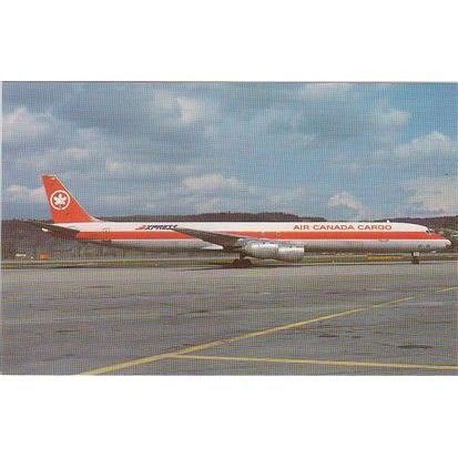 Air Canada Douglas DC8 73AF Aircraft Postcard (A14942)