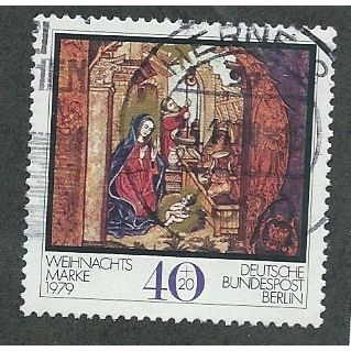 BERLIN -1979 40pf +20 'CHRISTMAS' FINE USED (EBID44-821)