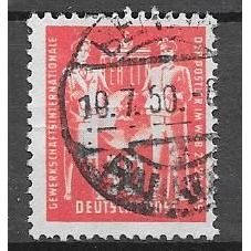 ALLEMAGNE ORIENTALE N° 62 YVERT OBLITERE ( USED )