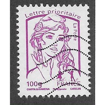 FRA 2013 (LETTRE PRIOR 100g) 'MARIANNE DE FRANCE' (C+K) FINE USED (EBID65-969b)