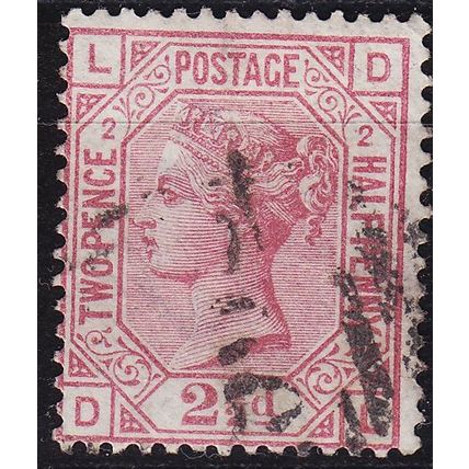 ENGLAND GREAT BRITAIN [1873] MiNr 0040 Platte 2 ( O/used ) [02]