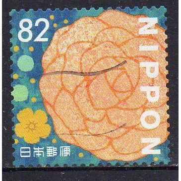 Japan 2018 Greetings - Flowers in Daily Life 82¥ Used