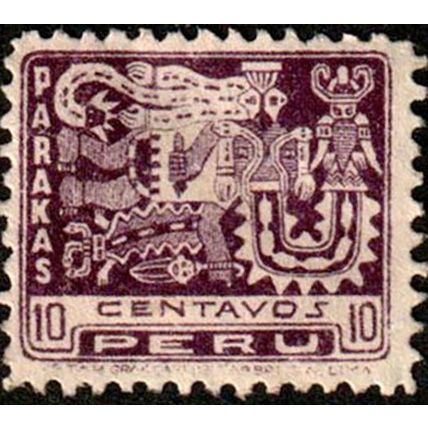 Peru 1932 Spanish Conquest of Peru 10c Used Stamp