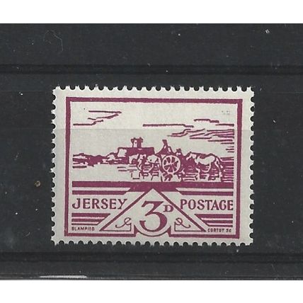 Guernsey.SG8 3d Gathering Vraic (seaweed).Mounted Mint.Aug25