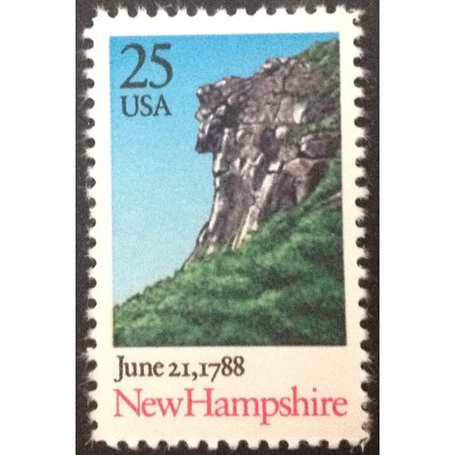 US Stamp #2344 mint: 1988 25c New Hampshire Statehood - MNH