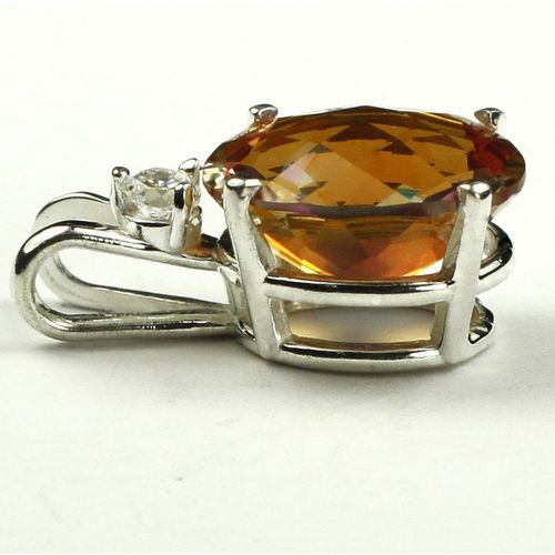 Twilight Fire Topaz, 925 Sterling Silver Pendant, SP020