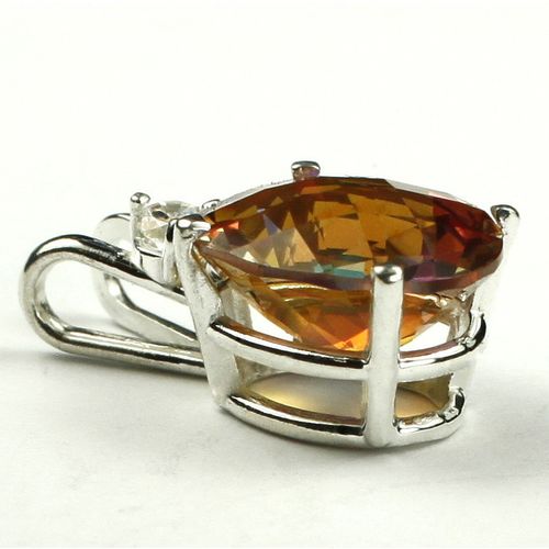 Twilight Fire Topaz, 925 Sterling Silver Pendant, SP020