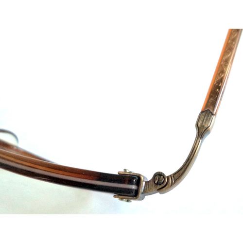 New Kio Yamato Eyeglasses Frames Maple Brown Horn Rim 45-21 Japan Glasses Women