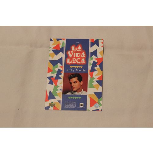 1999 Upper Deck Ricky Martin LA VIDA LOCA NO. L15